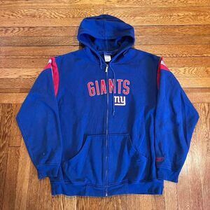 Vintage Reebok New York giants full‎ zip hoodie